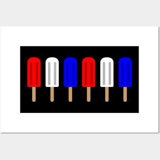 Patriotic Popsicles Posters and Art